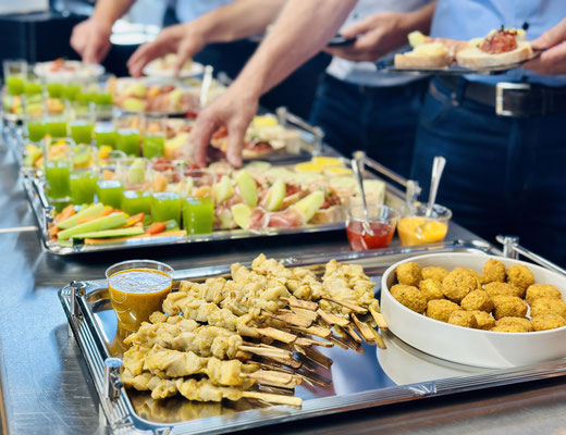 Satay Spiessli mit Geflügel thailändisches Fingerfood