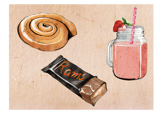 Illustration, Foodillustration, Grafikdesign München, Juliane Schlumberger