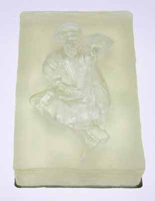 "Interval #3"    Glass Casting 6.0x27.5x17.5cm