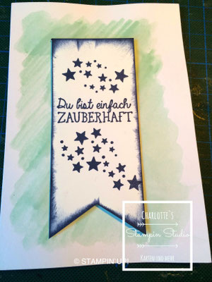 Stampin Up! Einfach so - Karte, Be the Star, Ein kleiner Gruß