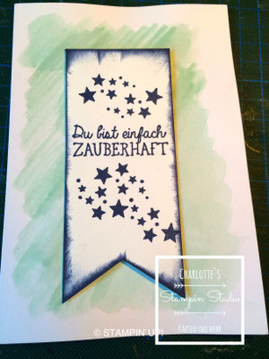 Stampin Up! Einfach so - Karte, Be the Star, Ein kleiner Gruß