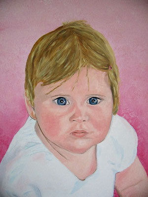 Isabel 40x50 cm 2005 SOLD