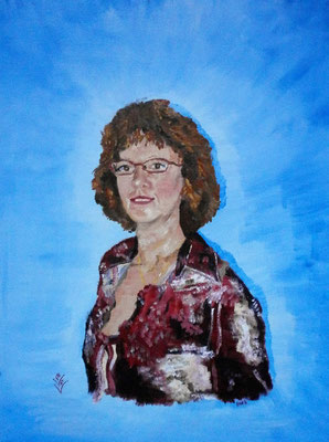 Zelfportret 30x40 cm 2003