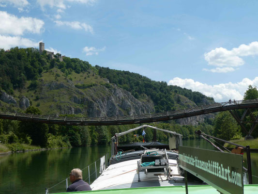 Holzbrücke bei Essing (Spannbandbrücke) © GB 02.06.2022