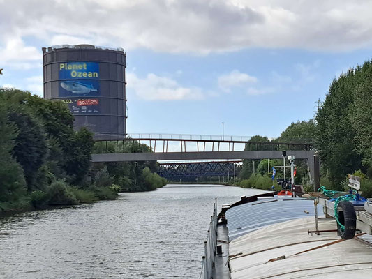 Gasometer Oberhausen am Rhein-Herne-Kanal (© 15.09.2025 Andy R.)