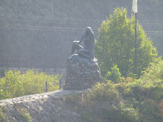 Bronzestatue Loreley der Bildhauerin Natascha Alexandrova Prinzessin Jusopov