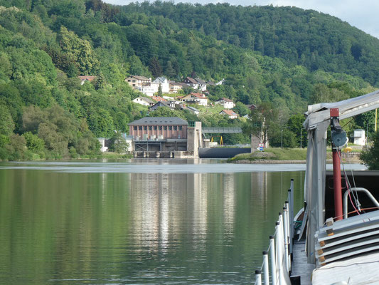 Staustufe Rothenfels  © GB 26.05.2022 07:44