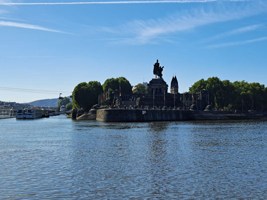Koblenz, Moselmündung, Deutsches Eck (© 19.09.2025 Andy R.)