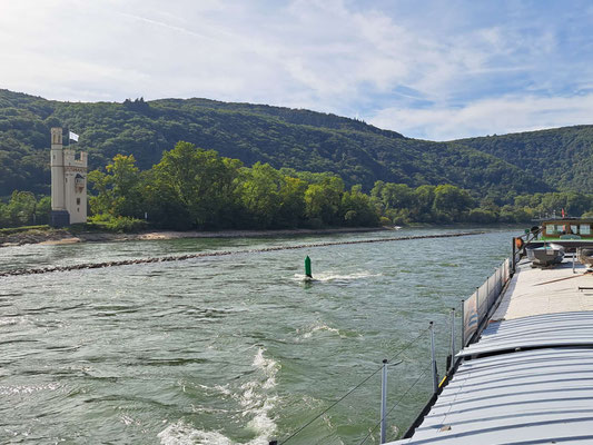 Binger Mäuseturm in Bingen am Rhein (© Andy R. 20.09.2025)