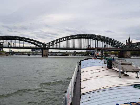 Köln; Hohenzollernbrücke (© Andy R. 17.09.2025)
