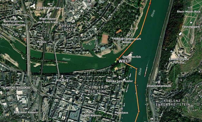 12:47 Uhr (MESZ) Koblenz, Moselmündung (© 19.09.2025 Andy R.)