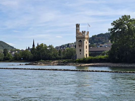 Binger Mäuseturm in Bingen am Rhein (© Andy R. 20.09.2025)