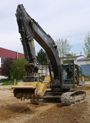 SEPPI M. STAR-FC hyd - Hydraulische Anbaufräse für Bagger