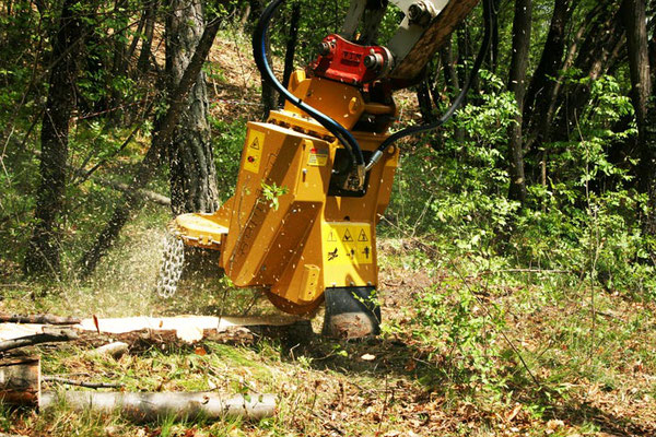 Hydraulische SEPPI M. Anbaufräse MIDI-KASTOR hyd