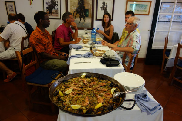 Paella à Fornells