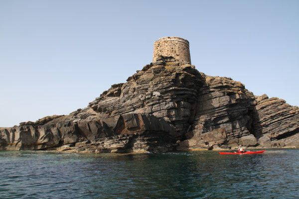 Tour Anglaise ( côte Nord de Minorque).