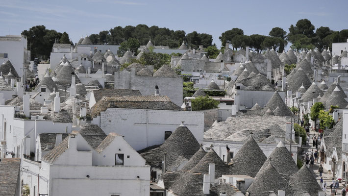 Die Stadt der 1000 Trulli