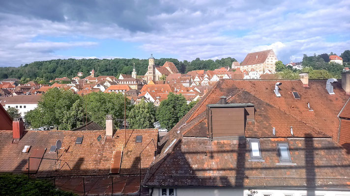 Aussicht aus dem 1. Stock der Kunsthalle