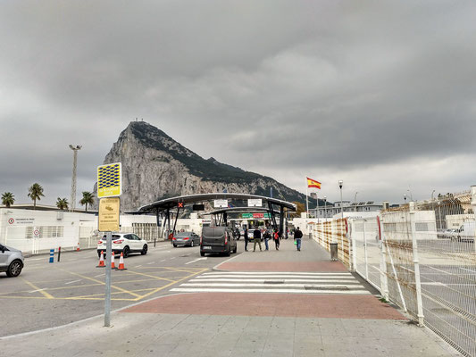 Grenzübergang nach Gibraltar