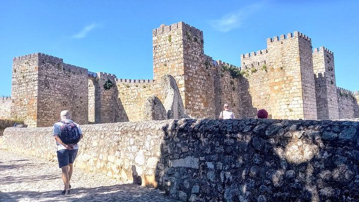 kurz vorm Ziel: das Castillo bzw. dessen Ruine