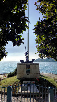 religiöses Mahnmal der Fischer an der Promenade