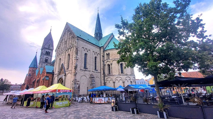 der Dom zu Ribe mit Kern aus dem 12. Jahrhundert