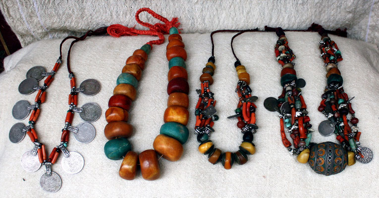 Collection of necklaces