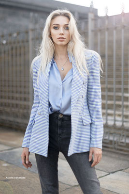 Fotografo fashion Torino - modella look edgy street fashion