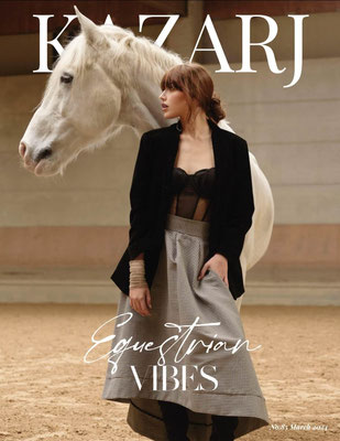 COVER ON KAZARJ MAGAZINE
