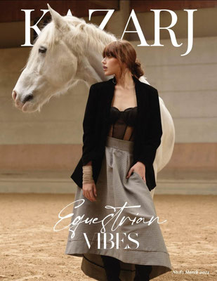 COVER ON KAZARJ MAGAZINE
