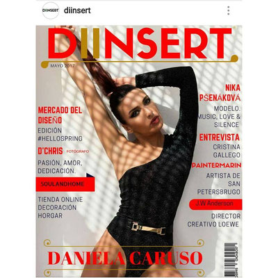 COVER ON THE MAGAZINE DIINSERT