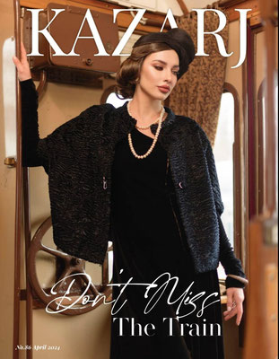 COVER ON KAZARJ MAGAZINE