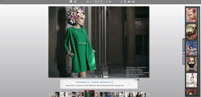 COVER ON THE MAGAZINE VIRTUOSITÉ MAG