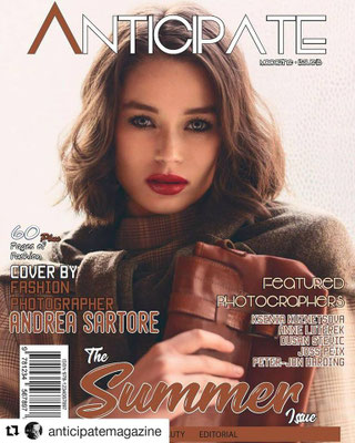 COVER ON ANTICIPATE MAGAZINE