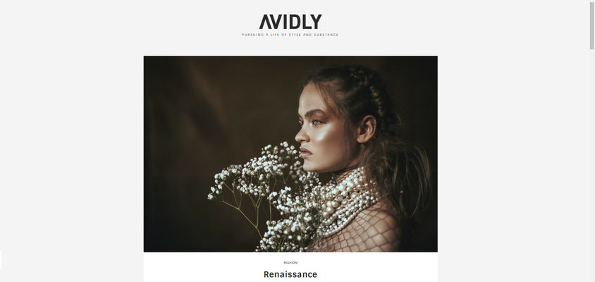 PUBLISHED ON AVIDLY MAGAZINE