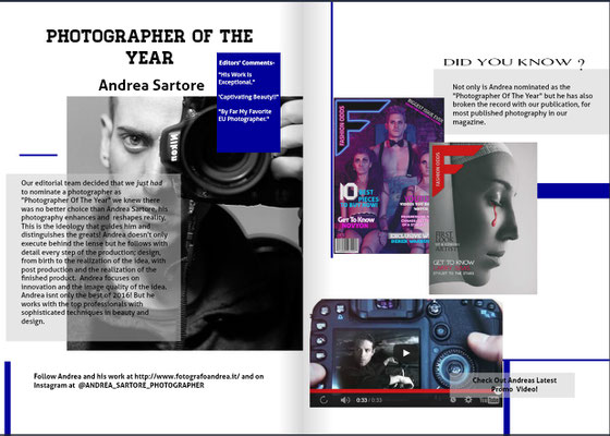 PHOTOGRAPHER OF THE YEAR !!