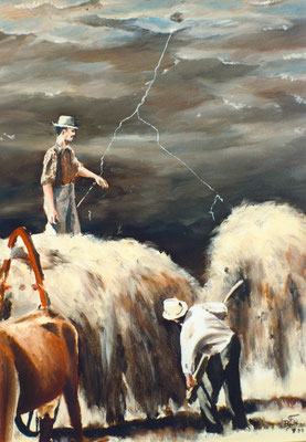 Orage, fenaison: vendu