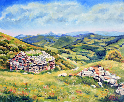 Buron vallée de mandaille: 46 cm x 38 cm