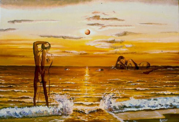 Crépuscule et Aurore- 61 cm x 46 cm