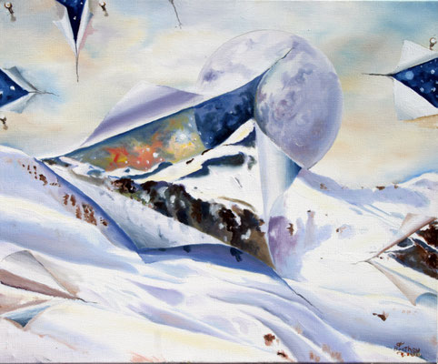 Puy Mary univers-46 cm x 38 cm