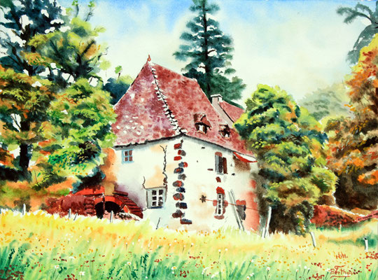 Moulin de laPassoune (avant l'incendie)