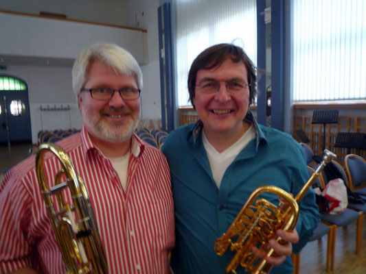 Thomas Lindt mit Prof. Matthias Höfs