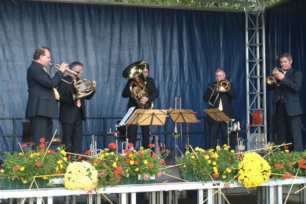 Thomas Lindt mit International Brass in Herzogenrath 2004