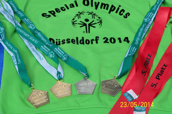 Medaillen Düsseldorf 2014