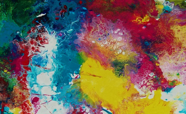 Abstrakte Malerei Kunst Bild abstrakt Büro Praxis - Burgstaller