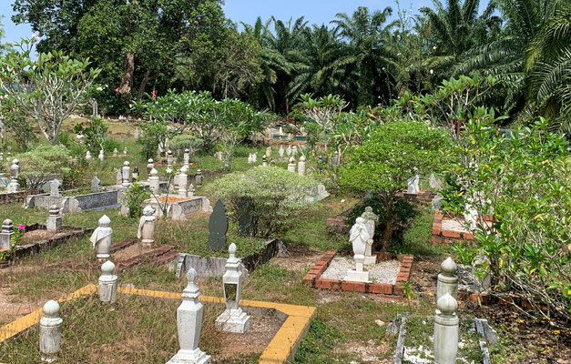 Muslimischer Friedhof.