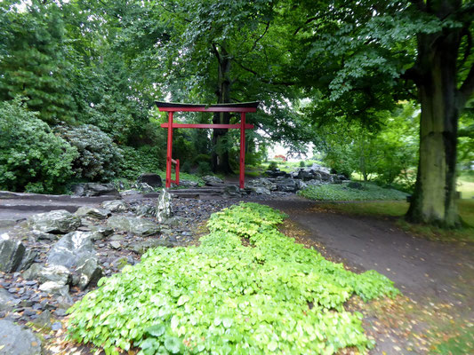 BuGa Erfurt egapark Japanischer Fels-+ Wassergarten