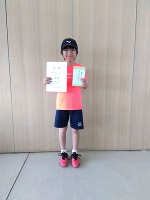 春季小学生男子シングルス　優勝