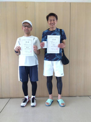 R8 春季男子ダブルスBクラス　第３位