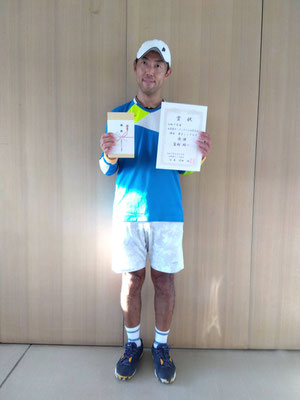 R7 山形県オープン山形大会　男子シングルス　優勝